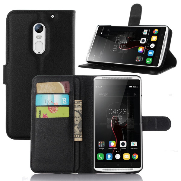 

Чехол-книжка Litchie Wallet для Lenovo Vibe X3 Черный