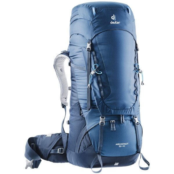 

Рюкзак туристический Deuter Aircontact 55+10 midnight-navy (3320319 3365)
