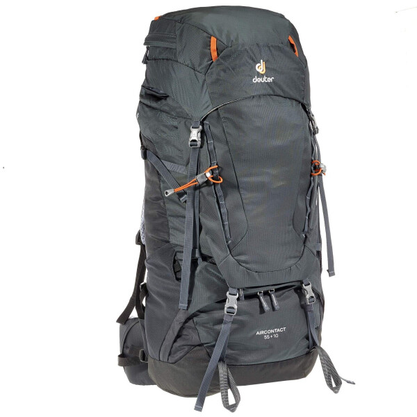 

Рюкзак туристический Deuter Aircontact 55+10 graphite-black (3320319 4701)