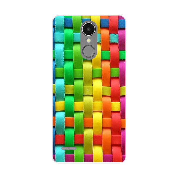 

Чехол с рисунком Printed Silicone для LG K10 2017 M250 Плетенка