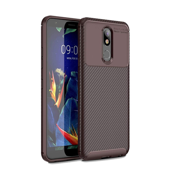 

Чехол Carbon Case LG K40 Коричневый