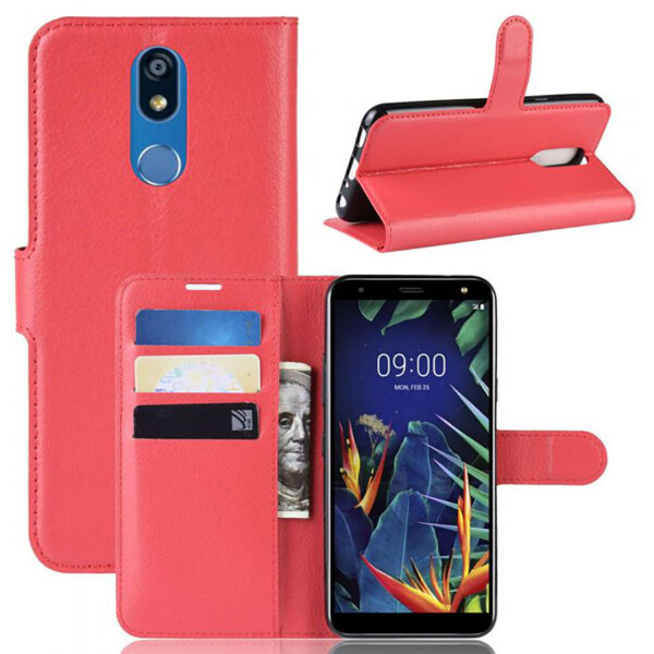 

Чехол-книжка Litchie Wallet для LG K40 Красный