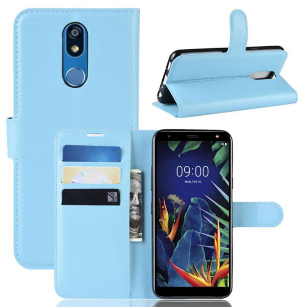 

Чехол-книжка Litchie Wallet для LG K40 Голубой