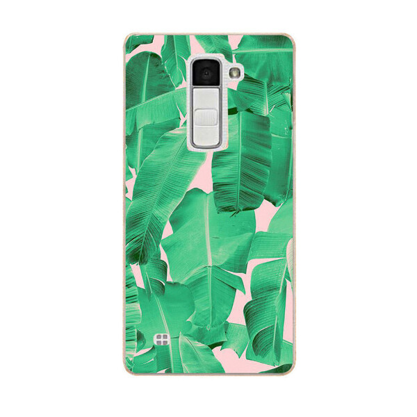 

Чехол с рисунком Printed Silicone для LG K7 X210 Листья