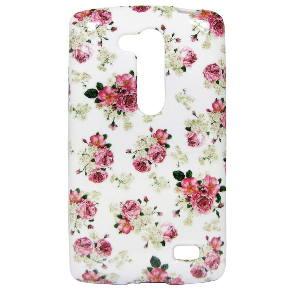 

Чехол с рисунком Printed Silicone для LG L Fino Dual D295 Розы