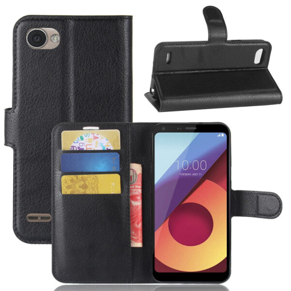 

Чехол-книжка Litchie Wallet для LG Q6 / Q6+ / Q6a / Q6 Prime Черный