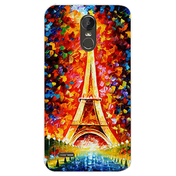 

Чехол с рисунком Printed Silicone для LG Stylus 3 M400DY Эйфелева Башня