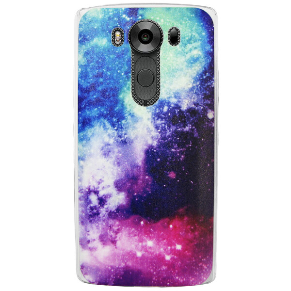 

Чехол с рисунком Printed Plastic для LG V10 Космос