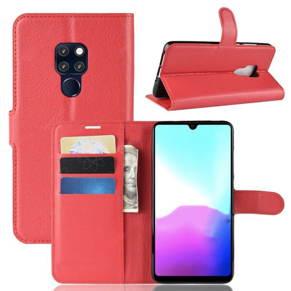 

Чехол-книжка Litchie Wallet для Huawei Mate 20 Красный