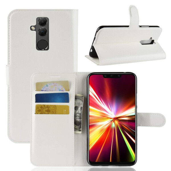 

Чехол-книжка Litchie Wallet для Huawei Mate 20 Lite Белый