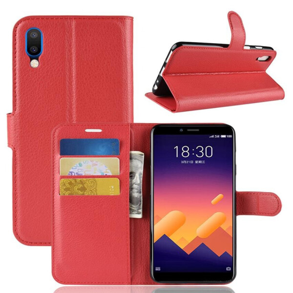 

Чехол-книжка Litchie Wallet для Meizu E3 Красный