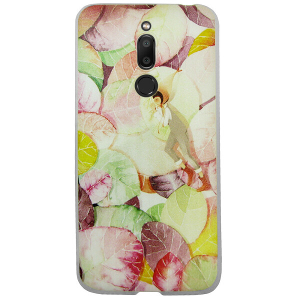 

Чехол с рисунком Printed Silicone для Meizu M6T Листья