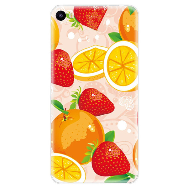 

Чехол с рисунком Printed Silicone для Meizu U10 Фрукты