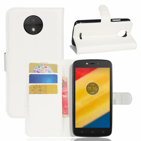 

Чехол-книжка Litchie Wallet для Motorola Moto C Plus XT1723 Белый