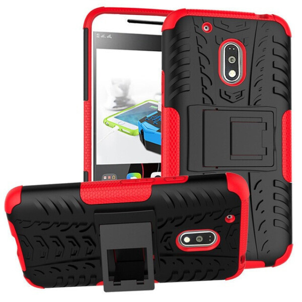 

Чехол Armor Case для Motorola Moto G4 XT1622 / Moto G4 Plus XT1642 Красный