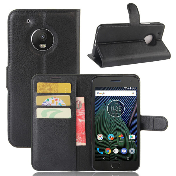 

Чехол-книжка Litchie Wallet для Motorola Moto G5 Plus XT1685 Черный