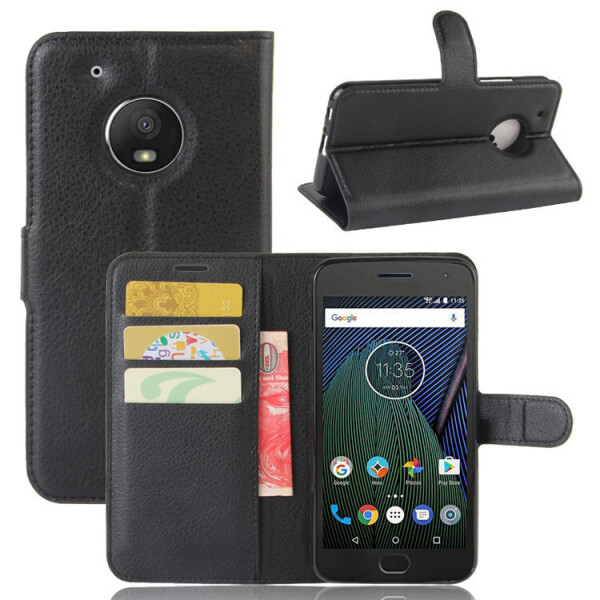 

Чехол-книжка Litchie Wallet для Motorola Moto G5 XT1676 Черный