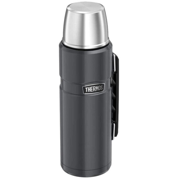 

Термос с чашкой Thermos Stainless King Flask 1.2л Gun Metal 170024