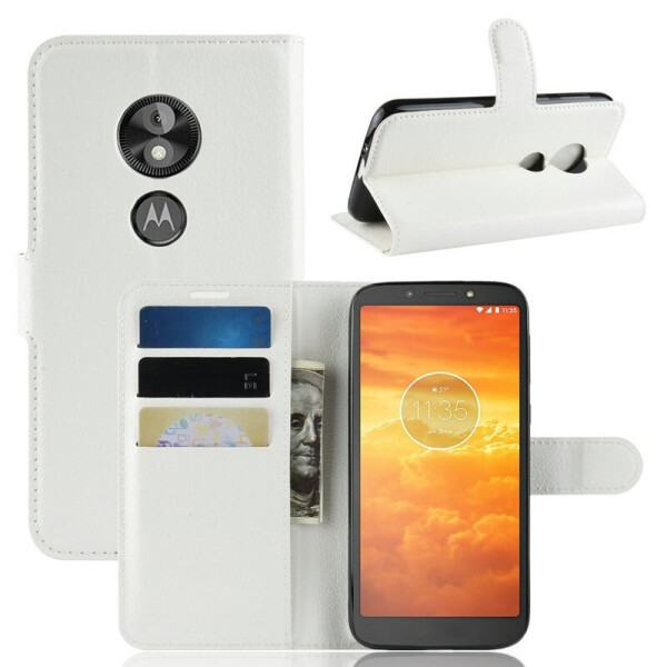 

Чехол-книжка Litchie Wallet для Motorola Moto E5 Play XT1921 Белый
