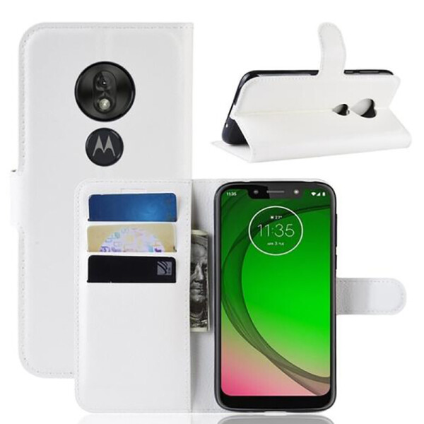 

Чехол-книжка Litchie Wallet для Motorola Moto G7 Play White