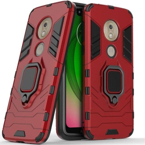 

Чехол Ring Armor для Motorola Moto G7 Play Red