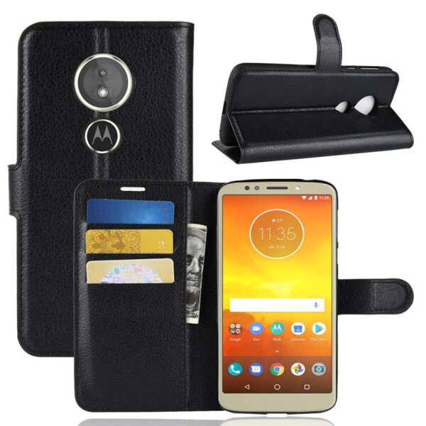

Чехол-книжка Litchie Wallet для Motorola Moto E5 / G6 Play Черный