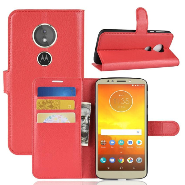 

Чехол-книжка Litchie Wallet для Motorola Moto E5 / G6 Play Красный