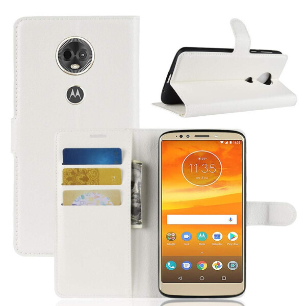 

Чехол-книжка Litchie Wallet для Motorola Moto One XT1941 Белый