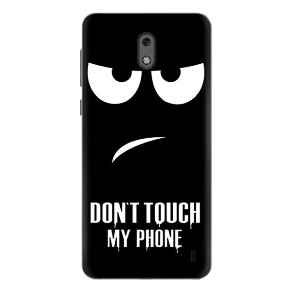 

Чехол с рисунком Printed Silicone для Nokia 1 Don't Touch My Phone