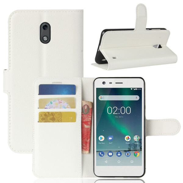 

Чехол-книжка Litchie Wallet для Nokia 2 Белый
