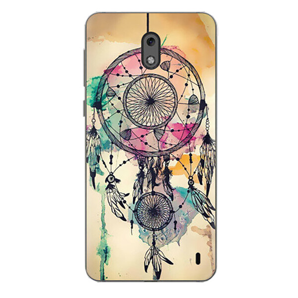 

Чехол с рисунком Printed Silicone для Nokia 2 Ловец Снов