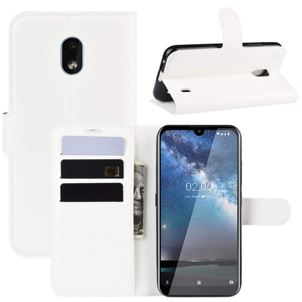 

Чехол-книжка Litchie Wallet для Nokia 2.2 White