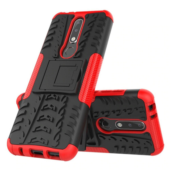 

Чехол Armor Case для Nokia 3.1 Plus Красный