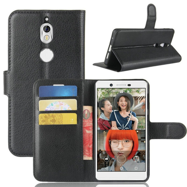 

Чехол-книжка Litchie Wallet для Nokia 7 Черный