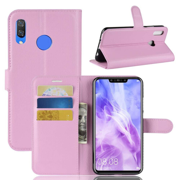 

Чехол-книжка Litchie Wallet для Huawei Nova 3 Светло-розовый