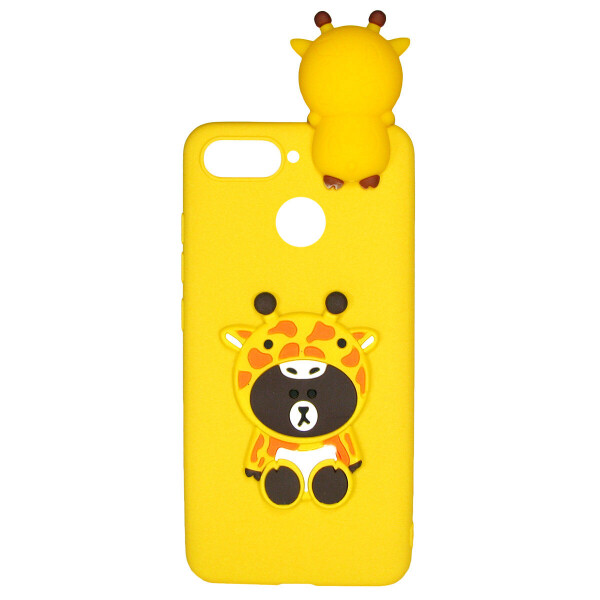 

Чехол Cartoon 3D Case для OnePlus 5T Жираф