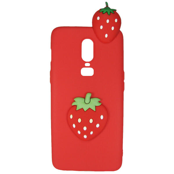 

Чехол Cartoon 3D Case для OnePlus 6 Клубничка