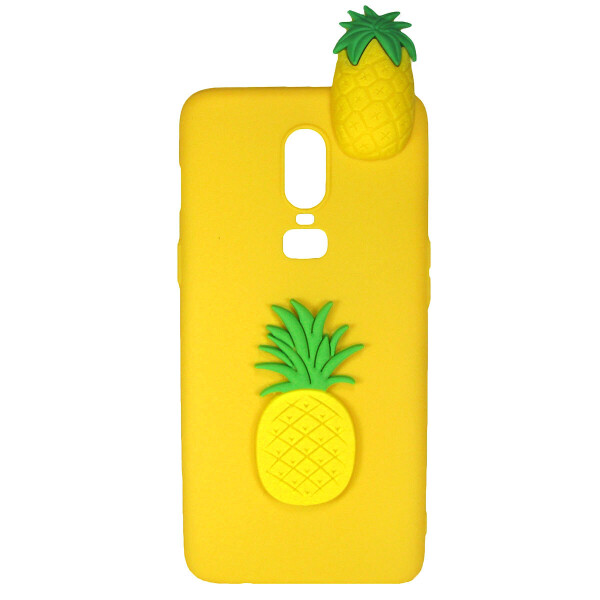 

Чехол Cartoon 3D Case для OnePlus 6 Ананасы