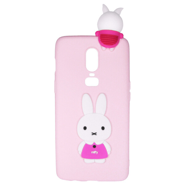 

Чехол Cartoon 3D Case для OnePlus 6 Кролик