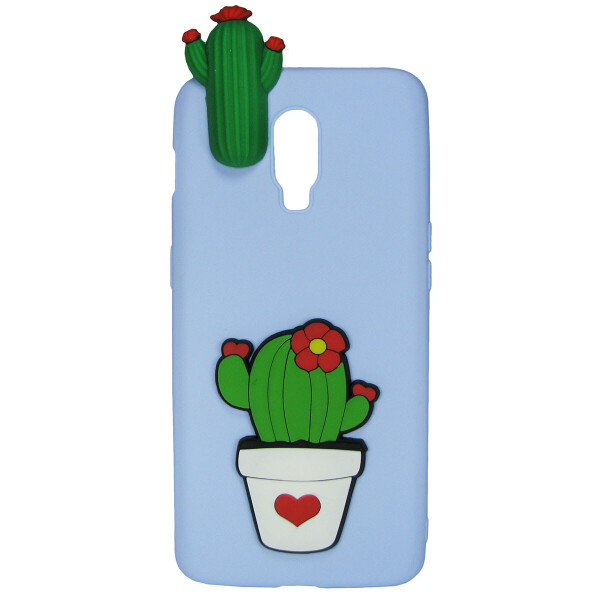 

Чехол Cartoon 3D Case для OnePlus 6T Кактусы