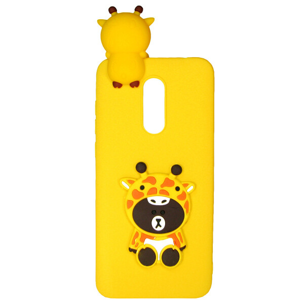 

Чехол Cartoon 3D Case для OnePlus 7 Жираф