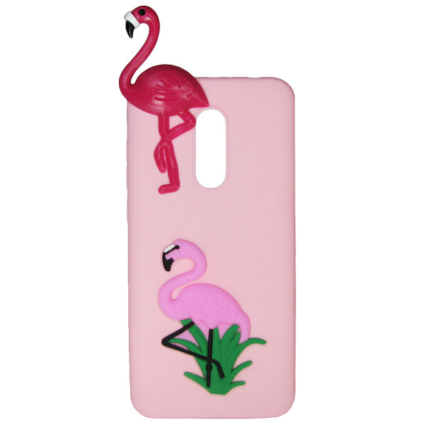 

Чехол Cartoon 3D Case для OnePlus 7 Фламинго