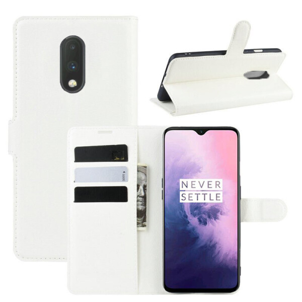 

Чехол-книжка Litchie Wallet для OnePlus 7 White