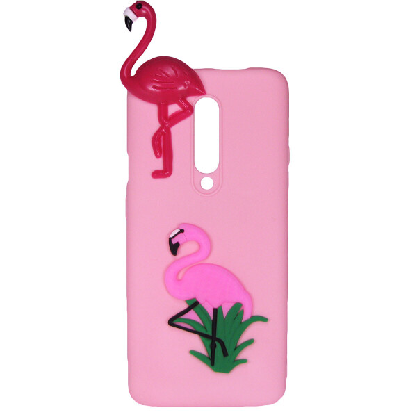 

Чехол Cartoon 3D Case для OnePlus 7 Pro Фламинго