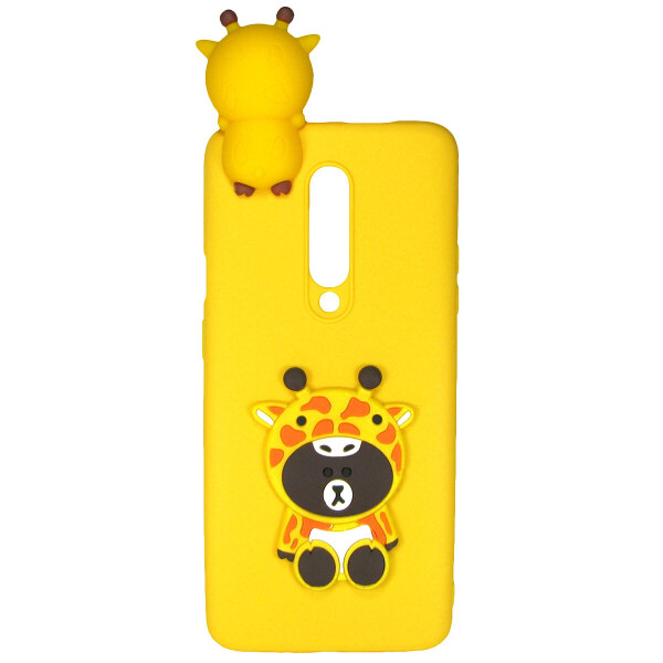

Чехол Cartoon 3D Case для OnePlus 7 Pro Жираф