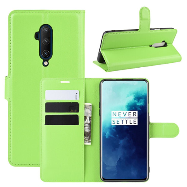 

Чехол-книжка Litchie Wallet для OnePlus 7T Pro Green