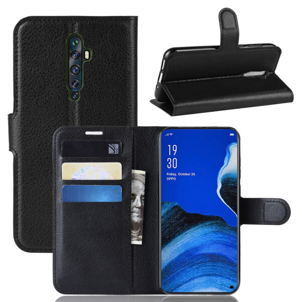 

Чехол-книжка Litchie Wallet для Oppo Reno 2 Black