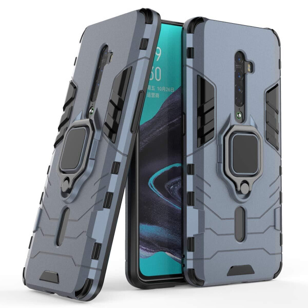 

Чехол Ring Armor для Oppo Reno 2 Blue
