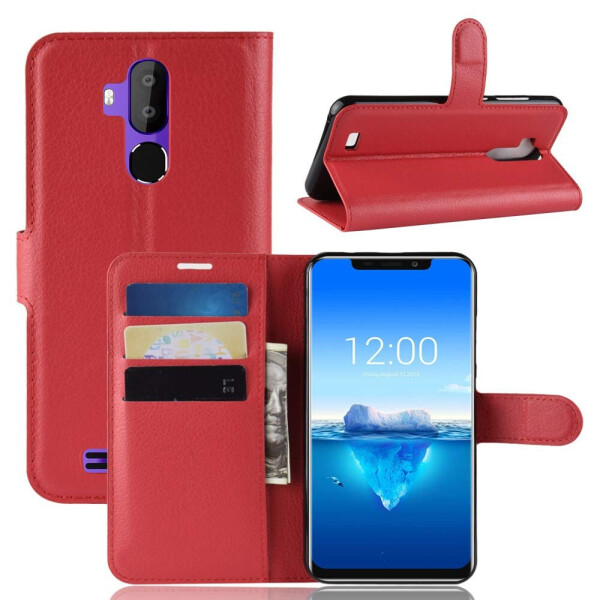 

Чехол-книжка Litchie Wallet для Oukitel C12 pro Красный