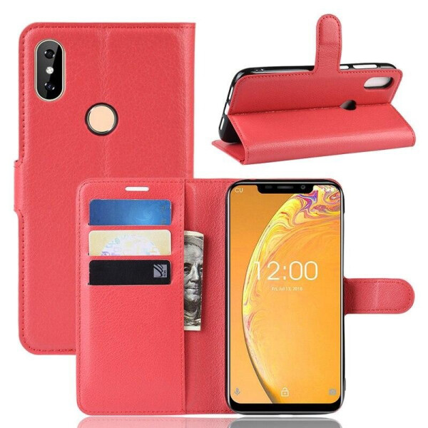 

Чехол-книжка Litchie Wallet для Oukitel C13 Pro Red